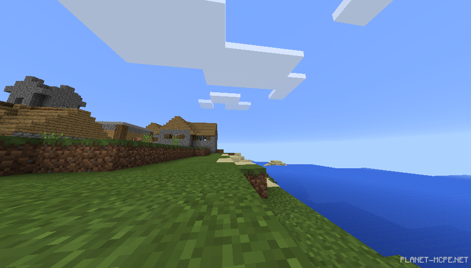 Деревня возле спавна и деревня в небесах [1.0/0.17.0]