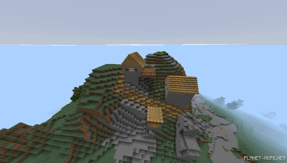 Деревня возле спавна и деревня в небесах [1.0/0.17.0]