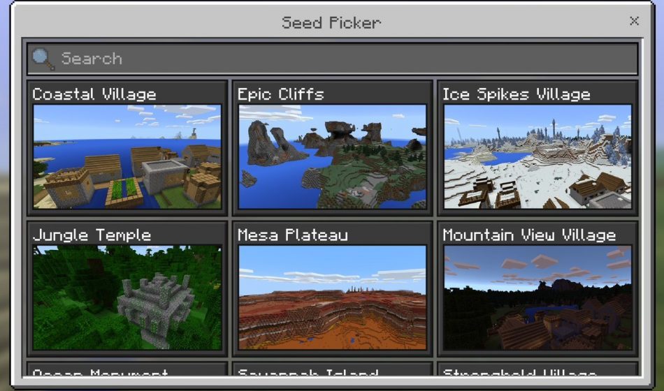 New seeds after Minecraft PE update 1.0.4/1.0.3