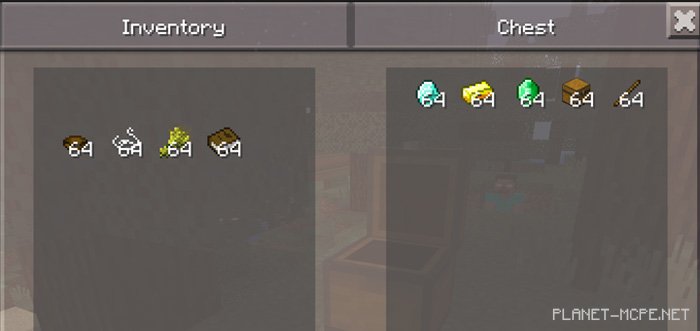 Текстурпак Transparent GUI 1.0.4.1/1.0.4/1.0.0