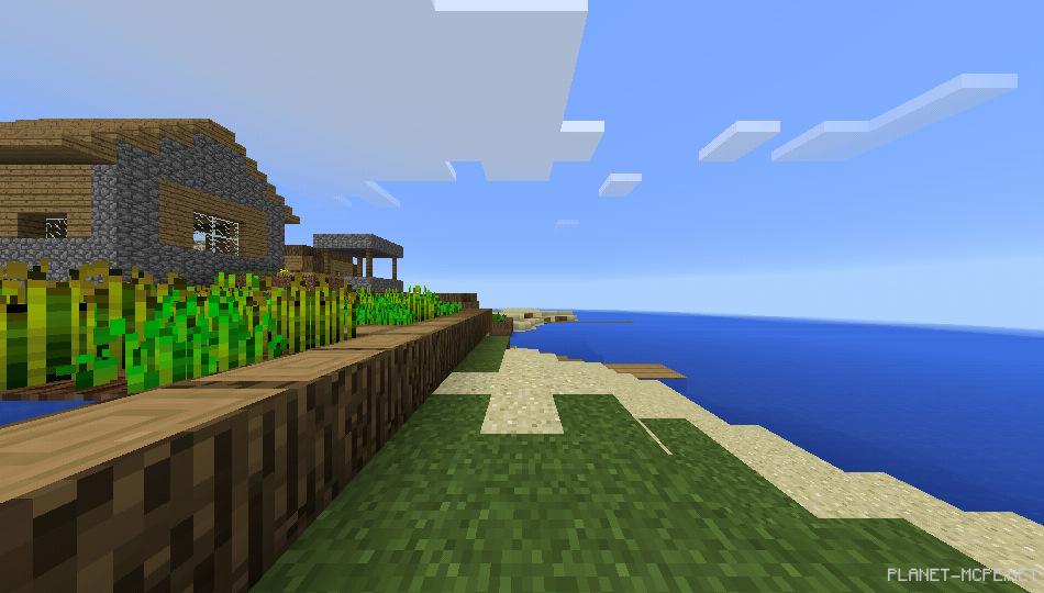 Островная деревня с кузницей [1.0.4/1.0.0]