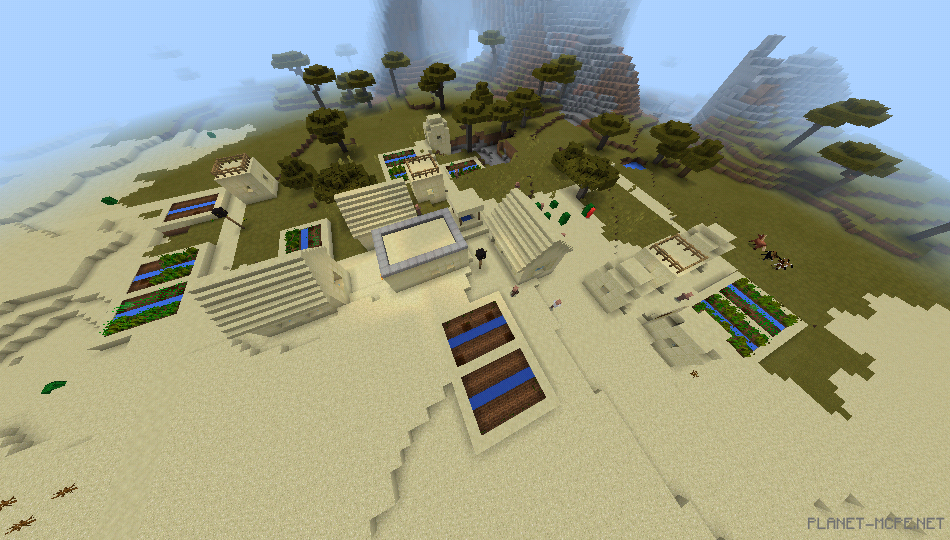 Красивая саванна и две деревни [1.0.4/1.0.0]