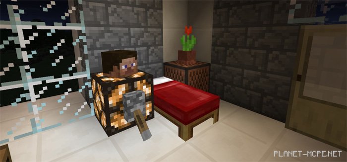 Map 17×17 Piston House [Redstone]