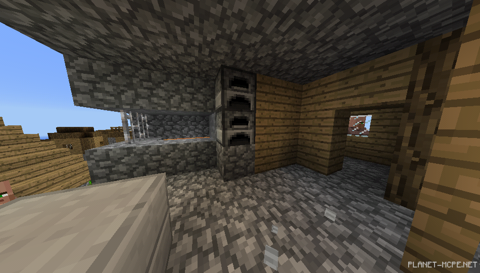 Деревня с кузницей на острове для выживания [1.0.4/1.0.0]