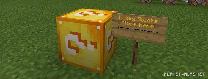 Lucky Blocks Map [Redstone] 1.0.5+