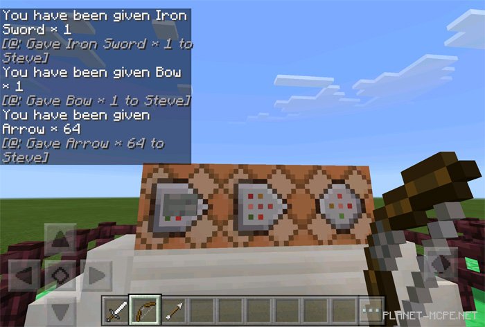 Карта Command Block Tutorial [Редстоун] 1.0.5+