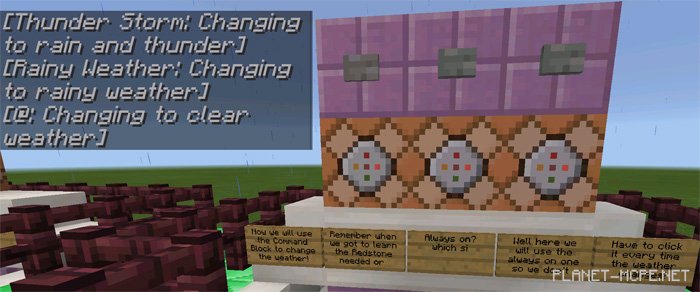 Карта Command Block Tutorial [Редстоун] 1.0.5+