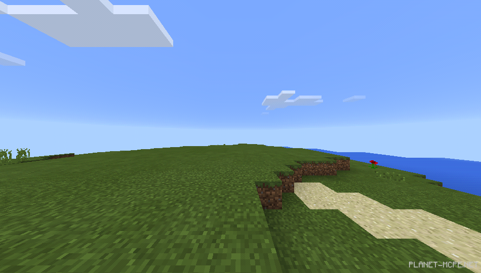 Большой остров с алмазами и рудами [1.0.5/1.0.0]