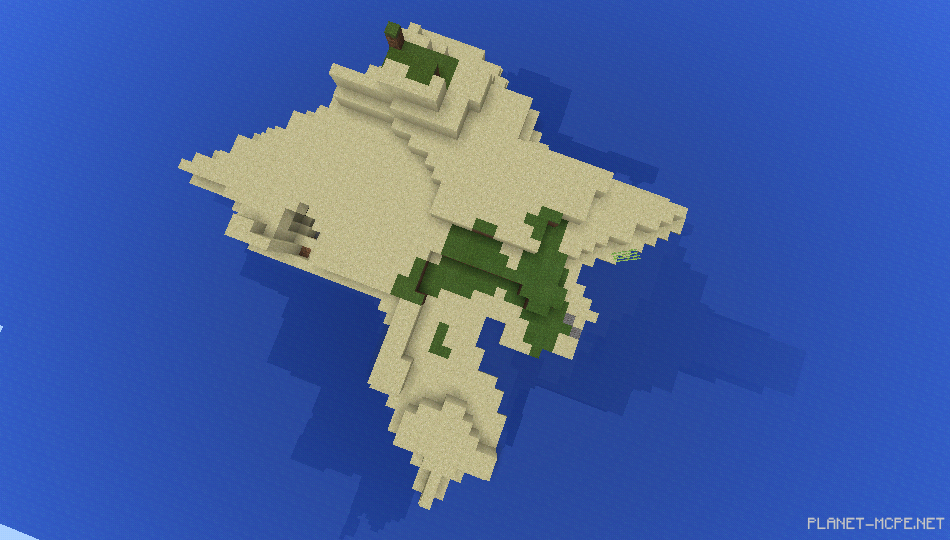 Небольшой остров для выживания с шахтой [1.0.5/1.0.0]