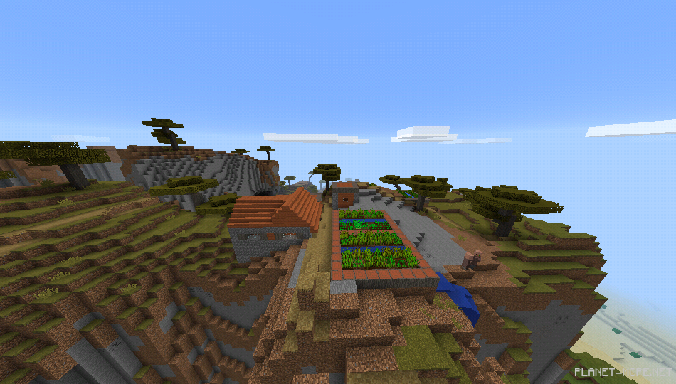 Горная деревня из акаций [1.0.5/1.0.0]