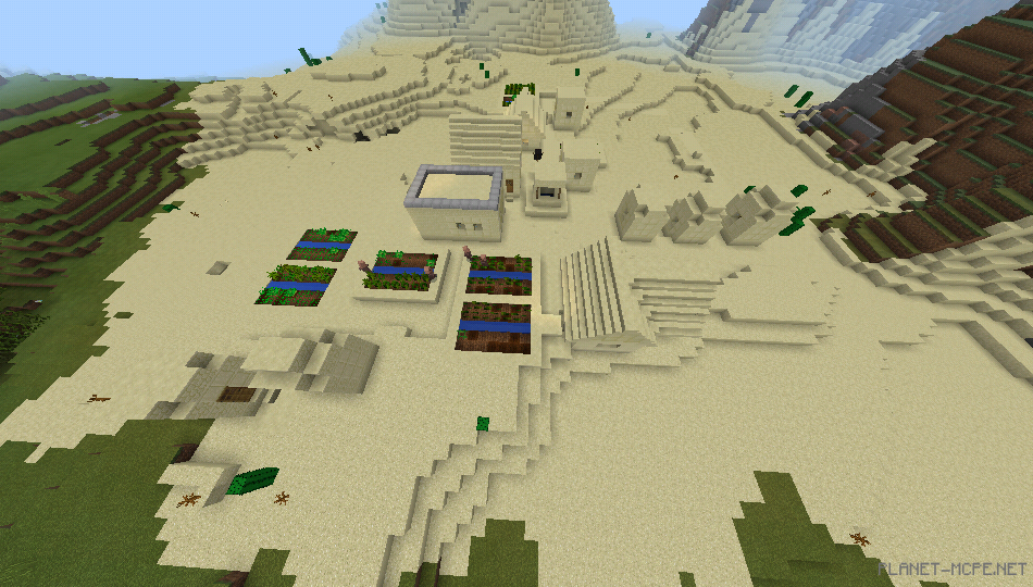 Деревня с кузницей и парочка биомов [1.0.6/1.0.0]