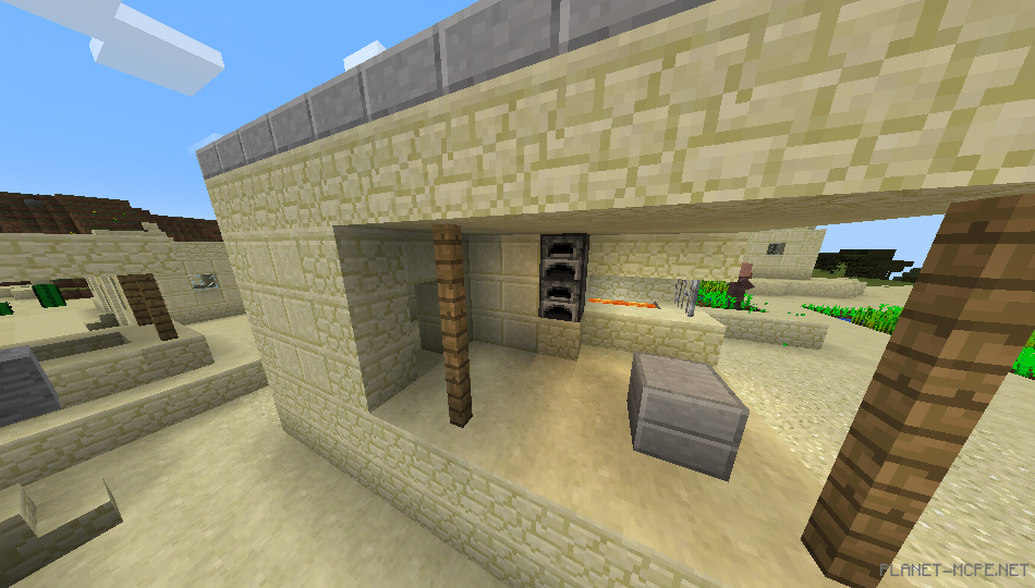 Деревня с кузницей и парочка биомов [1.0.6/1.0.0]