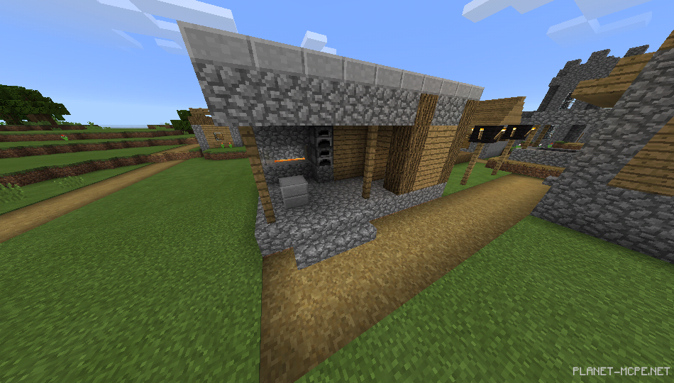 Две деревни в трёх биомах на спавне [1.0.6/1.0.0]