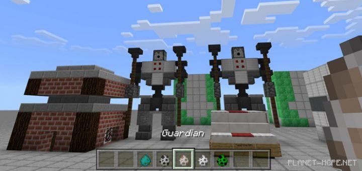 Map Self-Building Egg Structures [Redstone]