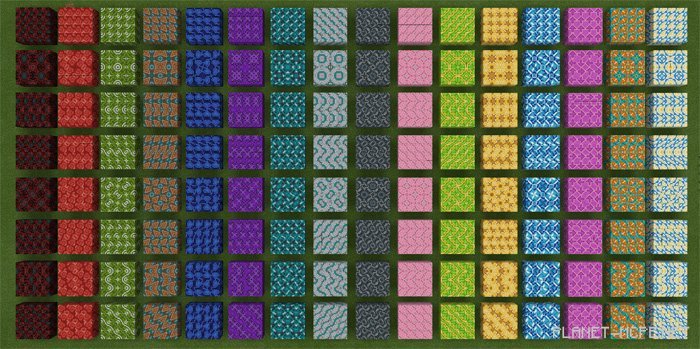 Map All Glazed Terracotta Patterns [Creative] 1.1.0.4+