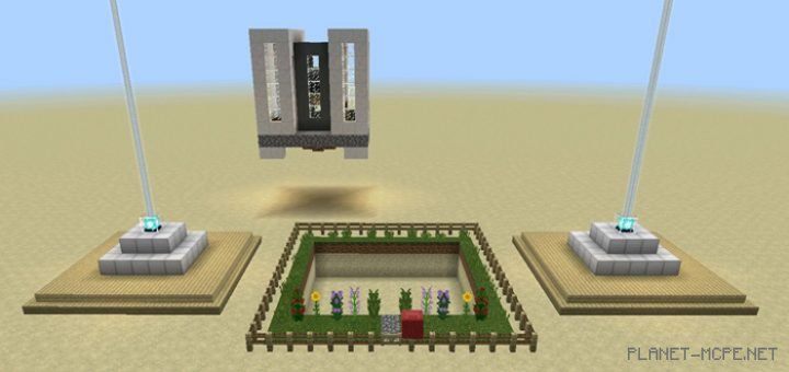 Map Controllable Flying House [Redstone] 1.1.0.4+