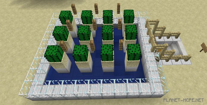 Map 12 Useful Farms in Survival Mode [Redstone]