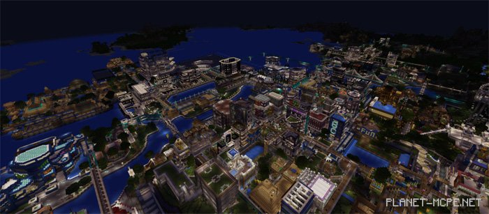 Map Blue City [City]