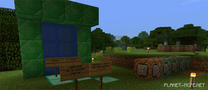 Custom Portal Map [Redstone]