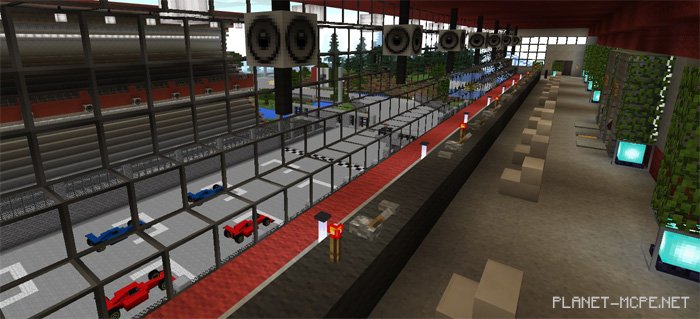 Map MCPE Circuit [Creative]