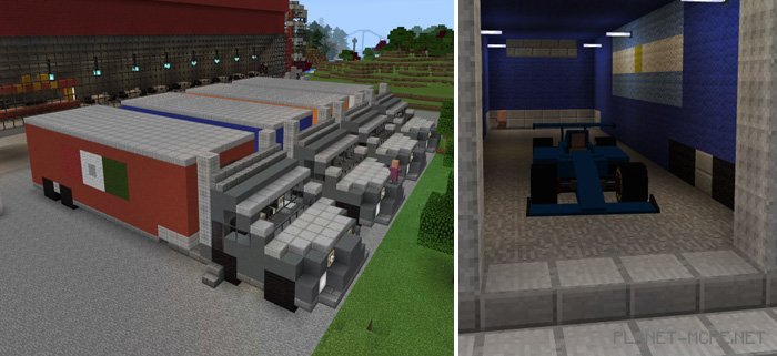 Map MCPE Circuit [Creative]