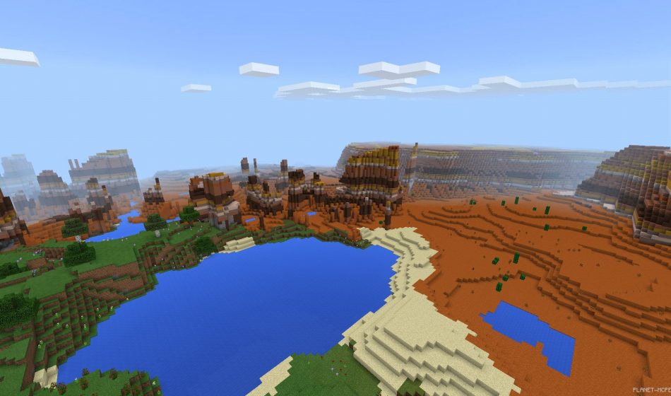 Меса, эпичные скалы и деревня [1.0.8/1.0.0]