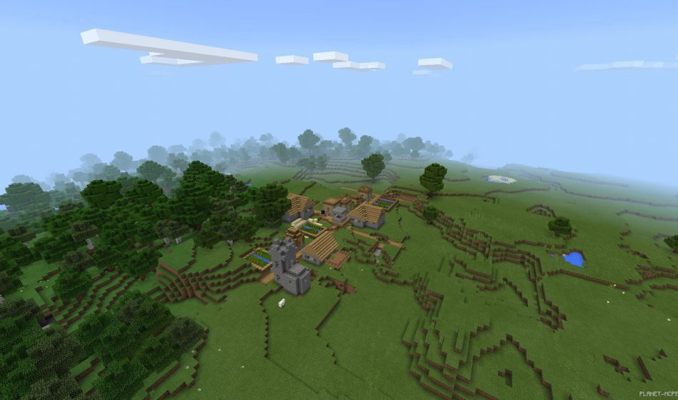 Меса, эпичные скалы и деревня [1.0.8/1.0.0]