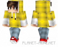 Желтая толстовка