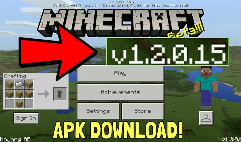 Minecraft PE 1.2.0.15 Build 5