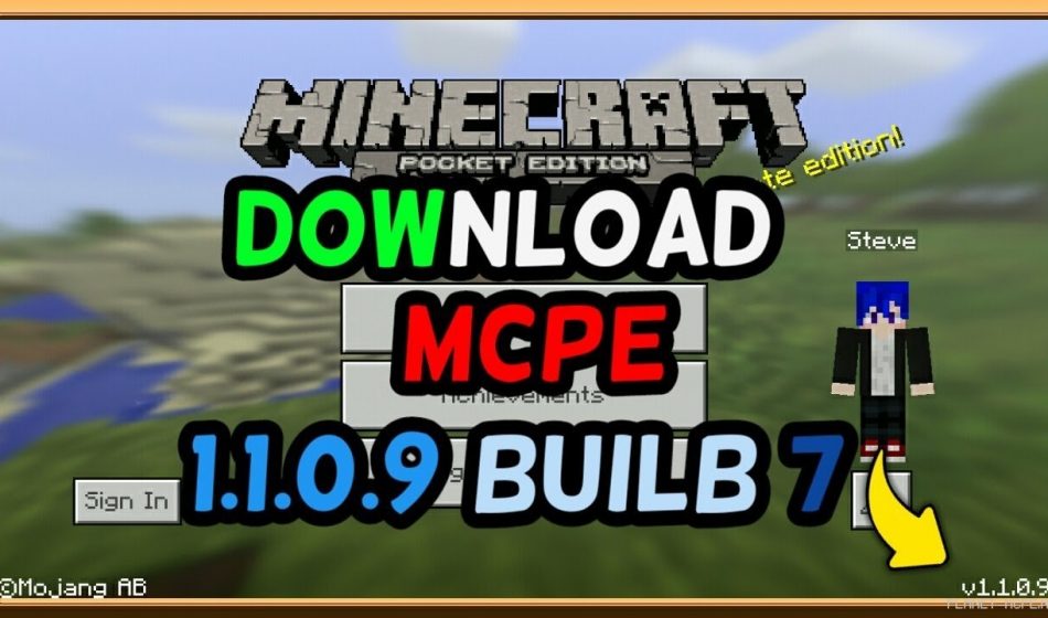 Minecraft PE 1.1.0.9 Build 7