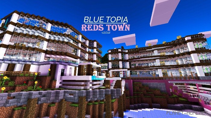 Многоэтажные дома | Карта Голубая утопия