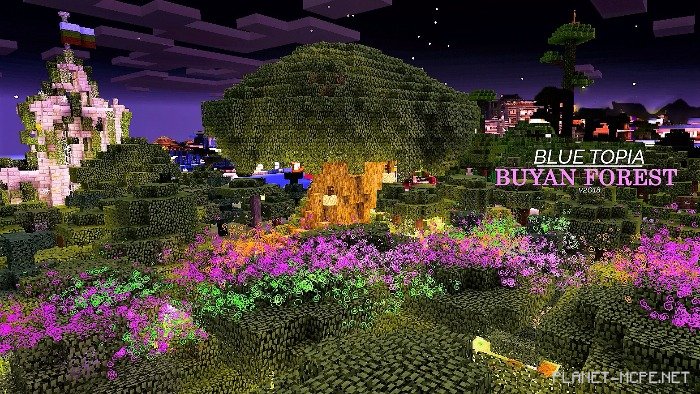 Сквер на карте | Карта Голубая утопия