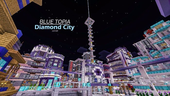 Небоскреб | Карта Голубая утопия