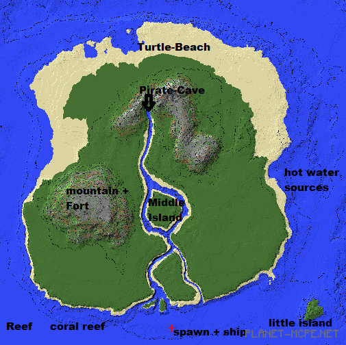 Pirate-Island Map [Custom Landscape]