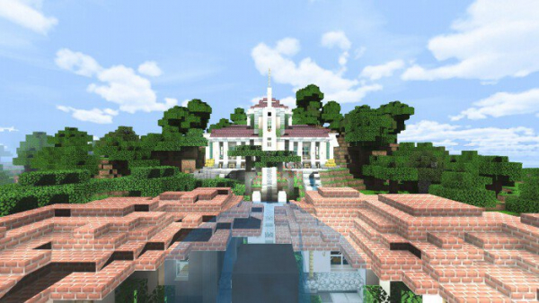 Особняк с фонтаном | Шейдеры Capricorn PE