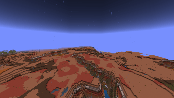 Сид на огромное плоскогорье со многими структурами 1.16 | Сиды для Minecraft