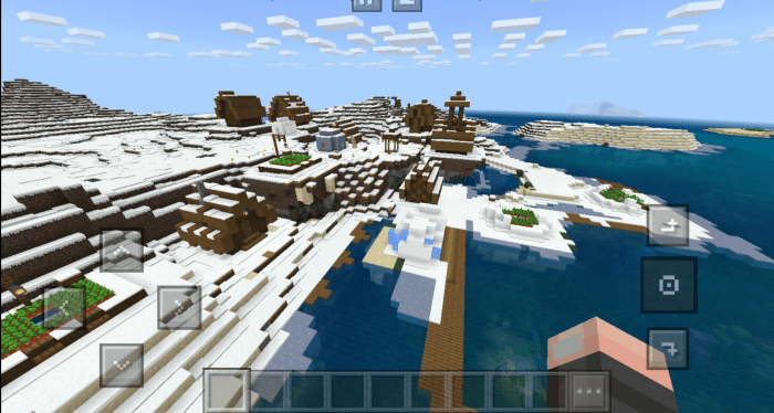 Сид с айсбергом на спавне 1.16 | Сиды для Minecraft