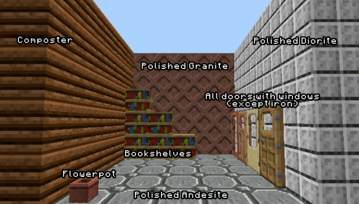 Твики блоков | Текстуры Ваниль от Zed