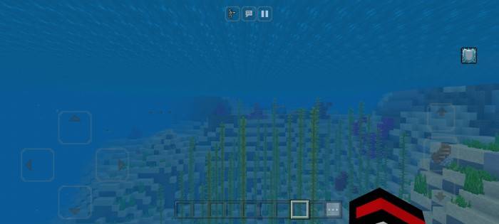 Вид под водой с затемнением | Текстуры Прозрачный HUD