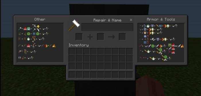 Темное меню | Текстуры Учебник по наковальне