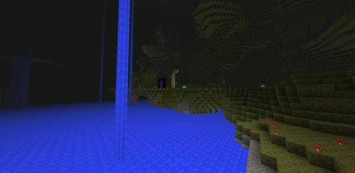 Водопад | Текстуры Альтернативный Нижний мир