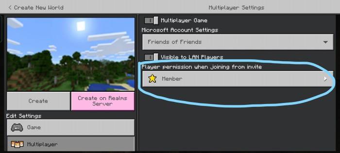 Выбор функций | Текстуры Улучшенный экран настройки мира
