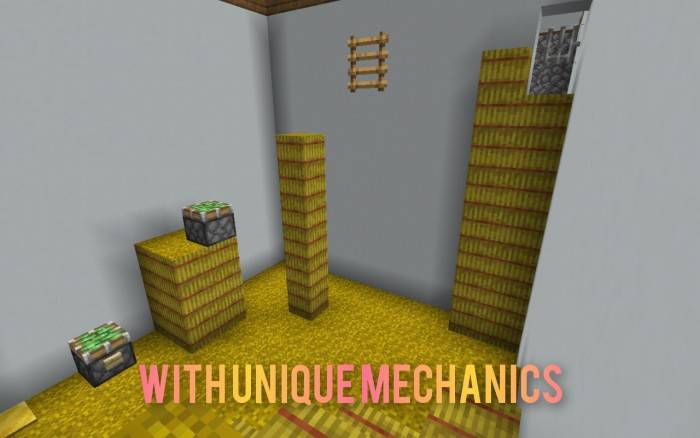 Сетка уровней днем | Карта Паркур крафт