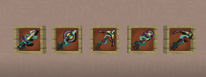 Все текстуры | Текстуры Улучшенные незеритовые предметы