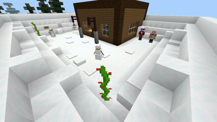 Lobby 1 Christmas Puzzle Map