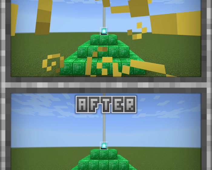 До и после | Текстуры Без частиц