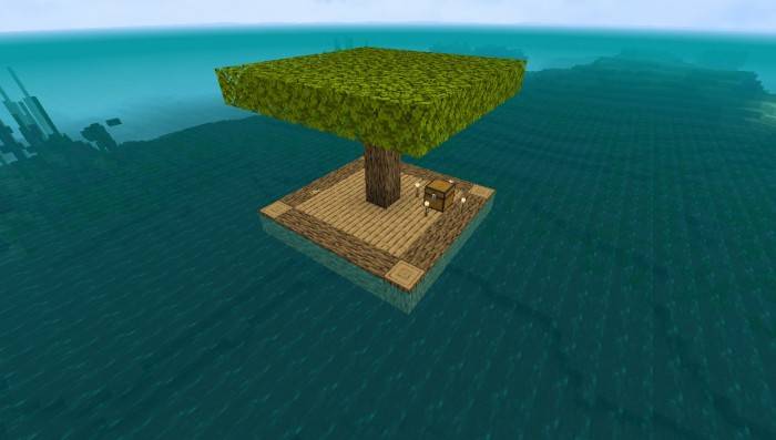 Плот | Карта Морское выживание