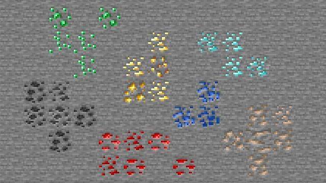 Новые текстуры | Текстуры Варианты руды