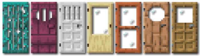 Новые двери | Текстуры Тривиальные твики