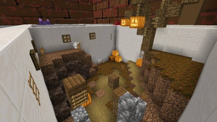 Хэллоуин | Карта Рождественский паркур